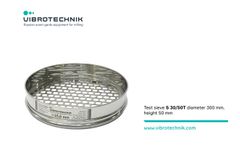 Vibrotechnik - Model S 30/50T - Laboratory Test Sieve