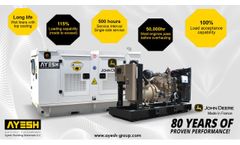 John Deere - NEW John Deere Diesel Generators