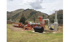 Liaoyuan - Model DHB40 - DHB100 - Asphalt Drum Mixing Plant