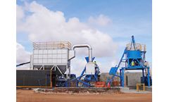 Liaoyuan - Model SLB8 - SLB30 - Asphalt Drum Mix Plant