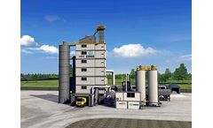 Liaoyuan - Model JNW180 - JNW340 - Asphalt Batch Mixing Plant