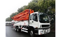 Truemax - Model TP38RZ5 - Truck Mounted Concrete Boom Pump