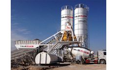 Truemax - Model CBP60M - Mobile Concrete Batching Plant