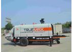 Truemax - Model SP80.16.110 E - Trailer Mounted Concrete Pump