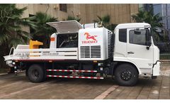 Truemax - Model LP100.18.186D - Line Concrete Pump