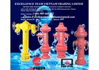 ANEN - Model ETT042 - FIRE HYDRANT (PILLAR)/ HYDRANT STAND POSTS