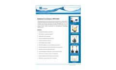 Onda - Model RFB-2000 - Radiation Force Balance - Brochure