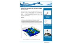 Onda - Model HCT-0320 & MCT-1200 - Cleaning Tank Hydrophone with Digital Pressure Meter - Datasheet