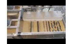 Sludge thickening with Trident Wave Separator