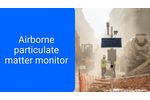 Ambient Air Particulate Monitoring Device Nanoenvi EQPM - IoT Particulate Matter Sensor - Video