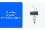 Portable Air Quality Monitoring Station | Nanoenvi EQ Ambient Sensor - Video