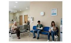 Why is it important to control airborne particles in a healthcare facility?