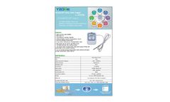 Tzone - Model TZ-BT05B - Bluetooth Temperature Data Logger with External Sensor Brochure