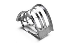 Nanxiang - Model IMTP - Nanxiang Intalox Saddle Ring Imtp packing SS304 SS316L Metal Stainless Steel random tower packing