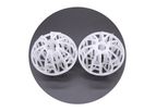 NanXiang - Model NX-PTP - Nanxiang PP PE PVDF Plastic Tri-Pack for Liquid Extraction 25mm 50mm 89mm Plastic Tri Pack