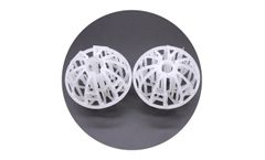 NanXiang - Model NX-PTP - Nanxiang PP PE PVDF Plastic Tri-Pack for Liquid Extraction 25mm 50mm 89mm Plastic Tri Pack