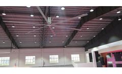 HVLS - Model RTF-CF-5E - Ultra Quiet Ceiling Fan for Schools