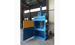 Skbaler - Model V1170T40 (200-260kg) - Vertical Heavy Duty Single Ram Compactor Machine