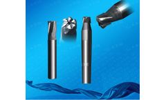 LZQ - CNC Lathe Tool Tungsten Carbide Milling Cutter Corkscrew Spin Reamer