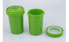 Size - Plastic Container Child Proof Jar