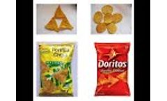 Tortila chips machine Video