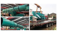 Organic fertilizer equipment drum granulator and disc granulator being export