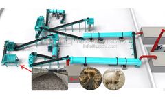 How to process sheep manure into organic fertilizer