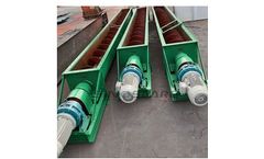 Sino - Model C-04 - Custom Cement Screw Conveyor