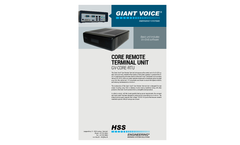 Giant Voice - Core RTU System Brochure