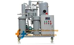 Fuootech - Model TYA - Vacuum Lubricating Oil Filtration Machine - Lube Oil Purifier