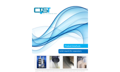 CTST - Gravity Separators (Solid-liquid Separation) - Brochure