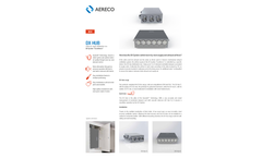 Aereco - Model DX Hub - Activate Air Supply Distribution Box Brochure