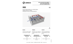 Aereco - Model VMX - Demand Controlled Ventilation System for Tertiary Buildings Brochure