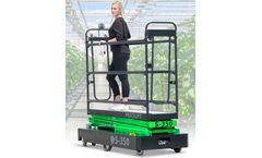 PRECILIFT - Model S-350 - Greenhouse Pipe Rail Crop Trolley