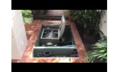 Blue Eco RDF flooded pit installation Video