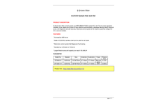 Blue-Eco - Model DF Series - E-Driven Hydraulic Water Drum Filter Brochure