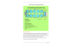 Aquscience - Model 400T - Marine Shrimp Growing System Brochure