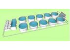 Aquscience - Model 400T - Marine Shrimp Growing System