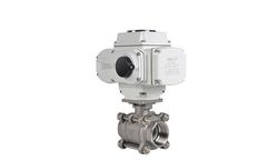 Covna - Model HK60-Q-3PS - 3-Piece Electric Actuator Ball Valve