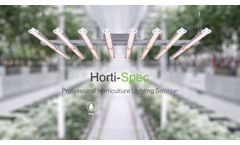 HL05 Horti-Spec LED Grow Light for Vertical Cannabis Farms Video
