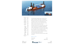 FKAB/HollandMT - Model X800 - Backhoe Pontoon Dredger Brochure