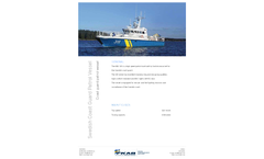 FKAB - Swedish Coast Guard Coast Guard Patrol Vessel Brochure