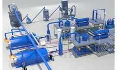 What is the environmental impact of waste tyre pyrolysis plants?