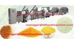 Tuobo - Model 120-150 KG/H - Automatic Snack Making / Artificial Rice Making Machine