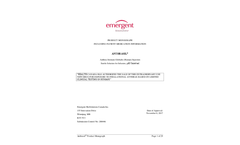 Anthrasil - Anthrax Immune Globulin Injection Brochure