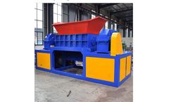 Maanshan - Tire Recycling Machine Automatic Rubber Block Shredder
