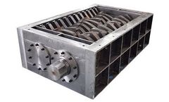 Maanshan - Double Shaft Plastic Shredder Machine Chamber Box