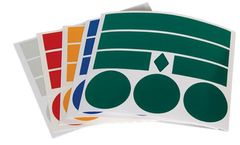 Incom - Reflective Hard Hat Decal Kit