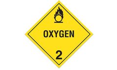 Incom - Model Class 2 - Oxidizing Gases Truck Placards