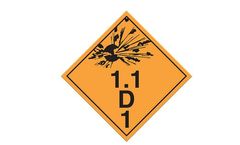 Incom - Model Class 1.1D - Explosives TDG Truck Placards